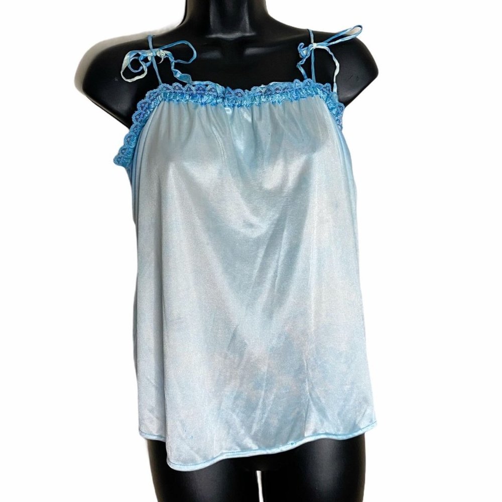 Vintage Tie Dye Lace Camisole Size Extra Large